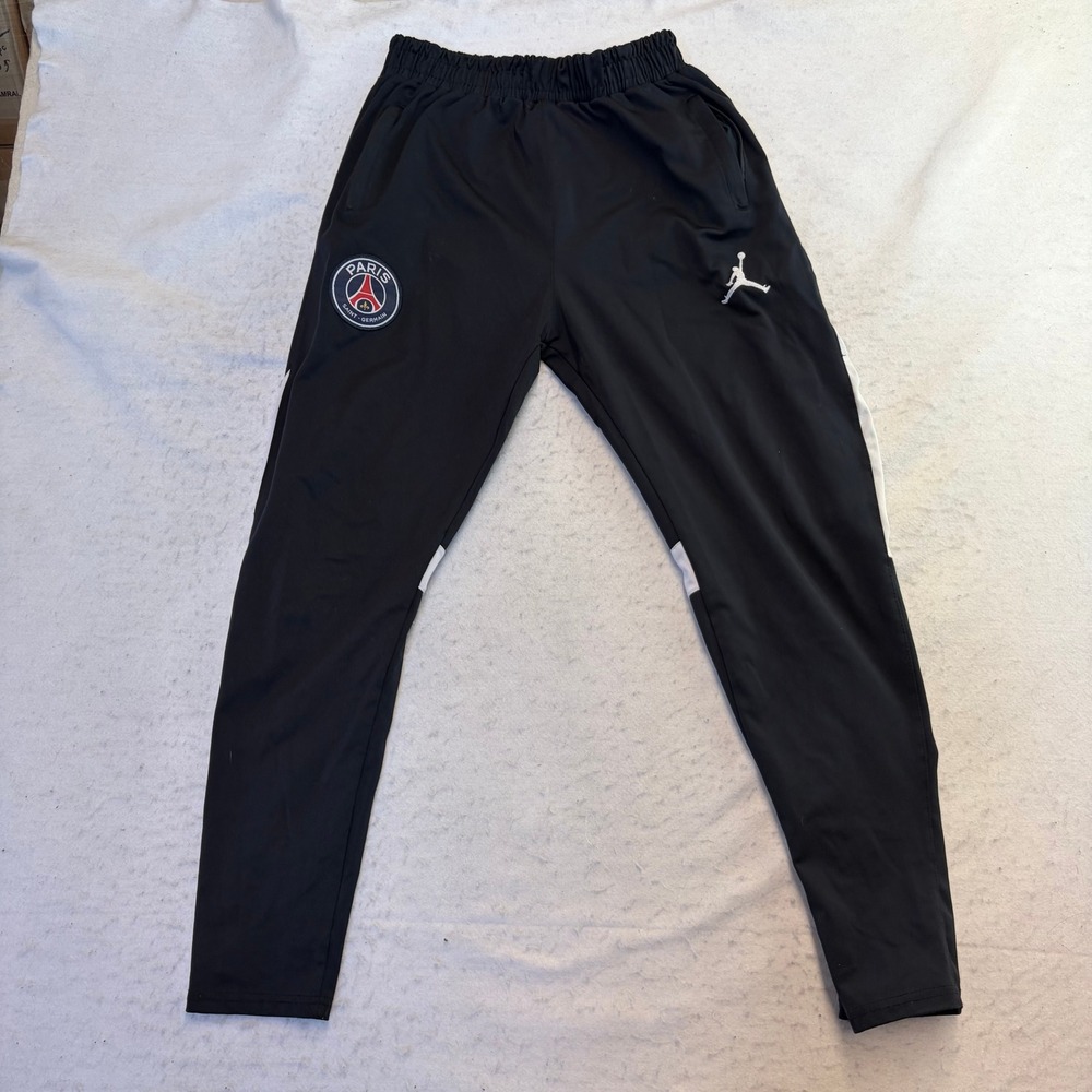 Nike Jordan PSG Track Pants Mens XL Black Soccer Training Joggers